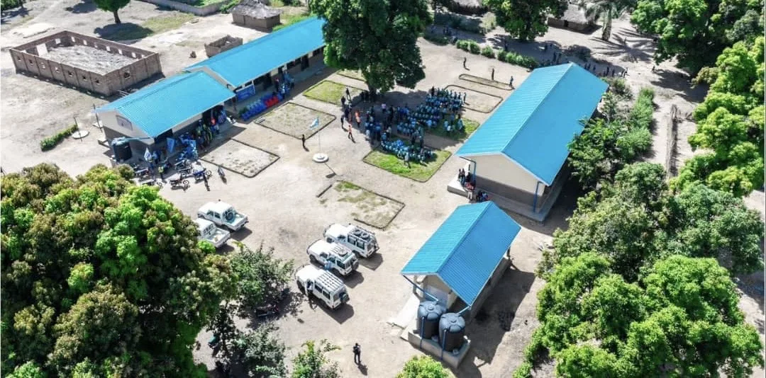 Cérémonie de remise des infrastructures du PDL-145T à Kabalo dans la province du Tanganyika