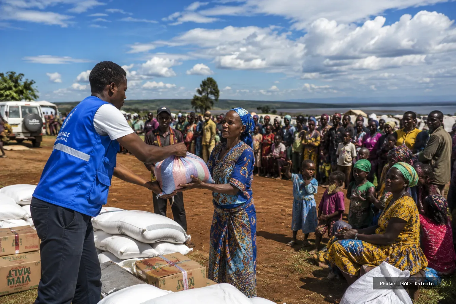Assistance humanitaire du gouvernement aux déplacés accueillis dans la province du Tanganyika