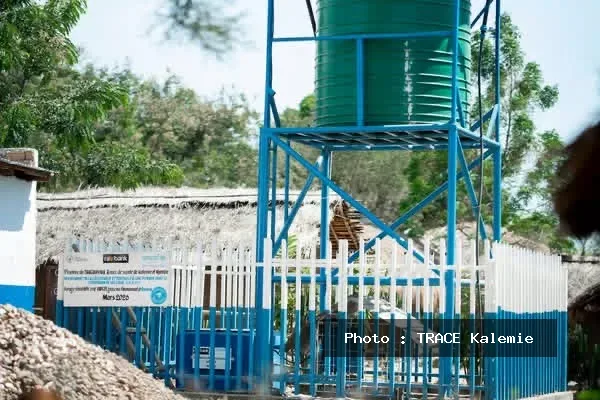 Cérémonie d’inauguration des forages réhabilités à Tabac Congo près de Kalemie dans le cadre d’un projet d’accès à l’eau potable Cérémonie d’inauguration des forages réhabilités à Tabac Congo près de Kalemie dans le cadre d’un projet d’accès à l’eau potable