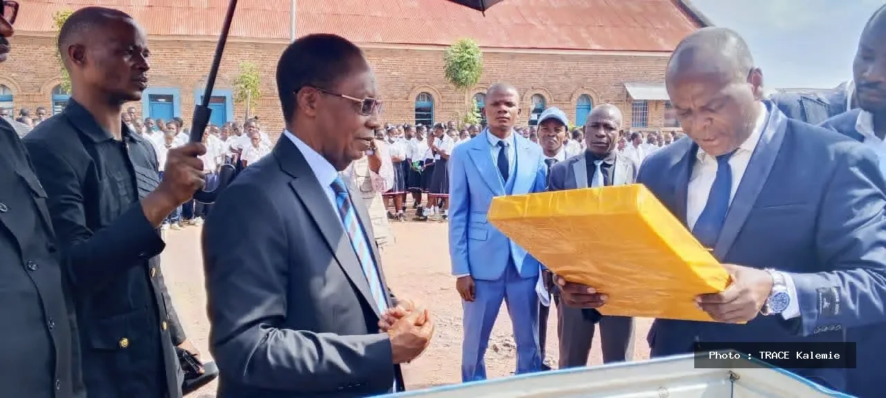 Lancement officiel des épreuves du TENASOSP 2026 au Lycée Amani dans la province du Tanganyika.