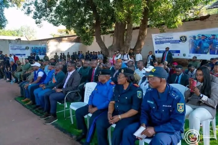 Recrutement de 300 policiers au Tanganyika