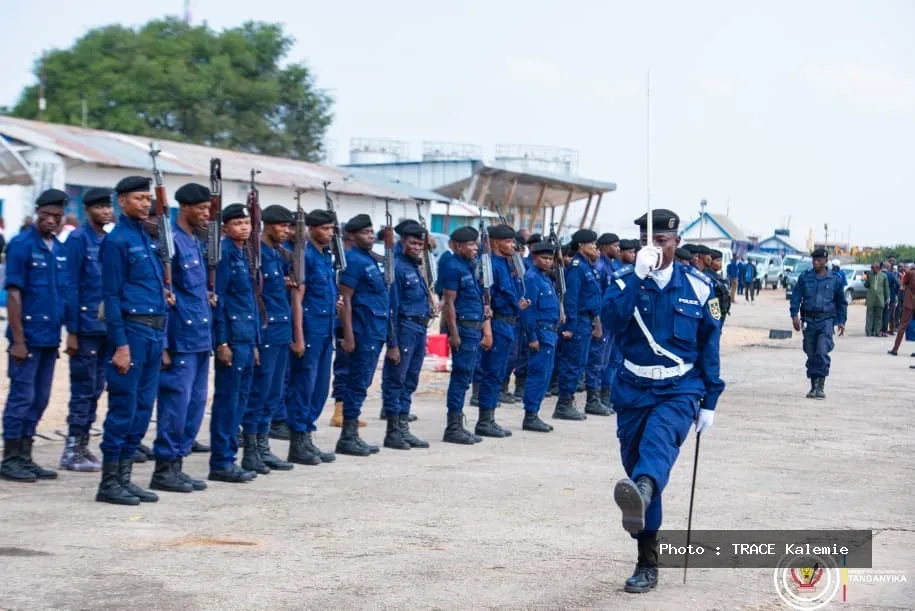 Tanganyika : la Police nationale congolaise lance une campagne de recrutement de nouveaux policiers à Kalemie