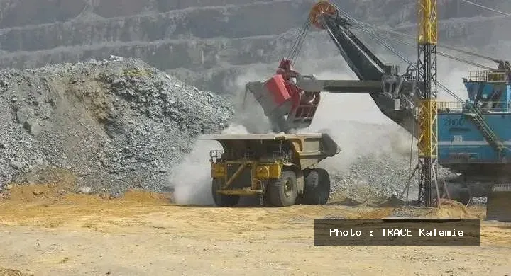 Site minier de Manono Lithium dans la province du Tanganyika en République démocratique du Congo.