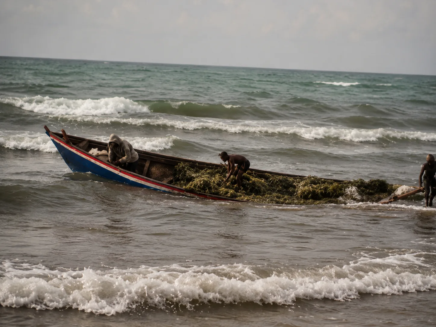 Pirogue motorisée victime d’un chavirement sur le lac Tanganyika dans la commune de Lukuga à Kalemie.