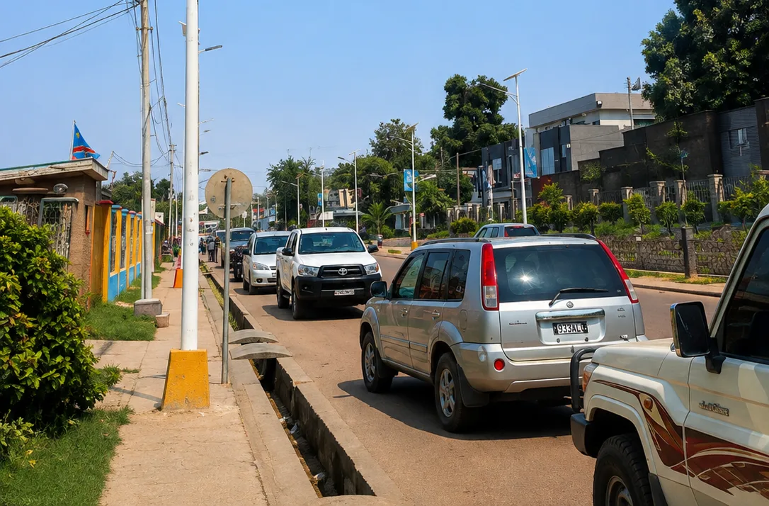 Vue de Kalemie illustrant les principaux enjeux d’infrastructures et de développement ayant marqué l’actualité de la semaine dans le Tanganyika.