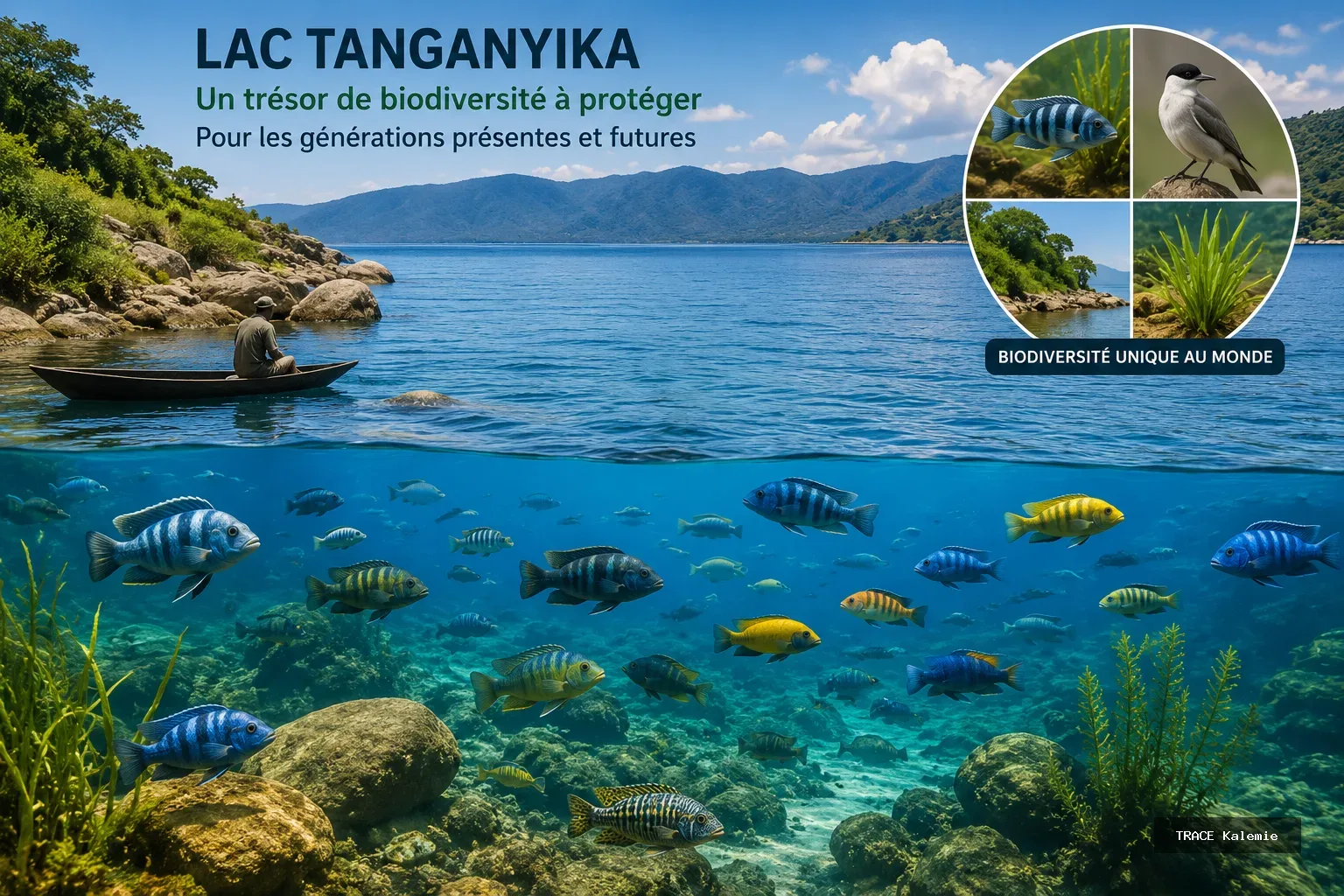 Tanganyika : un projet régional de 14 millions USD pour protéger la biodiversité du lac Tanganyika présenté aux autorités provinciales