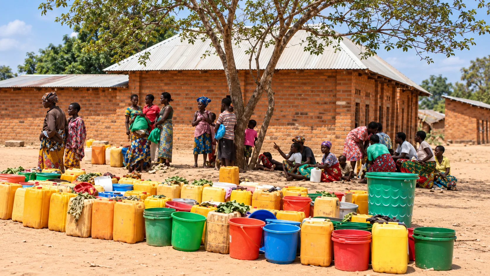 Habitants de Munono confrontés aux difficultés d’accès à l’eau dans le territoire de Kongolo au Tanganyika