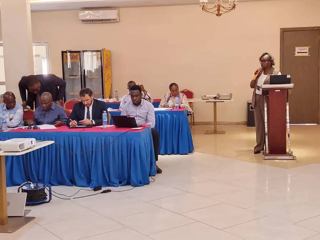 Participants à l’atelier provincial sur l’efficacité de la coopération au développement organisé à Kalemie
