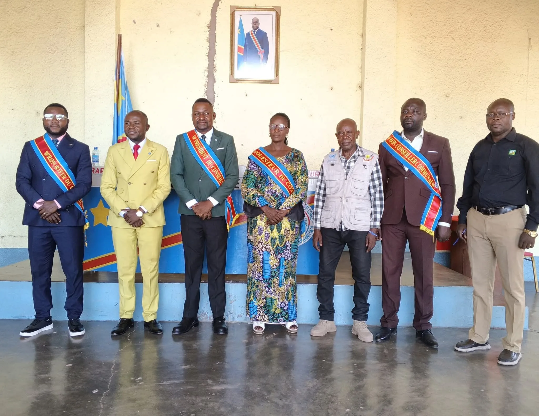 Clôture de la session ordinaire de septembre du Conseil communal de Kalemie présidée par Ilunga Jobelwa Élie