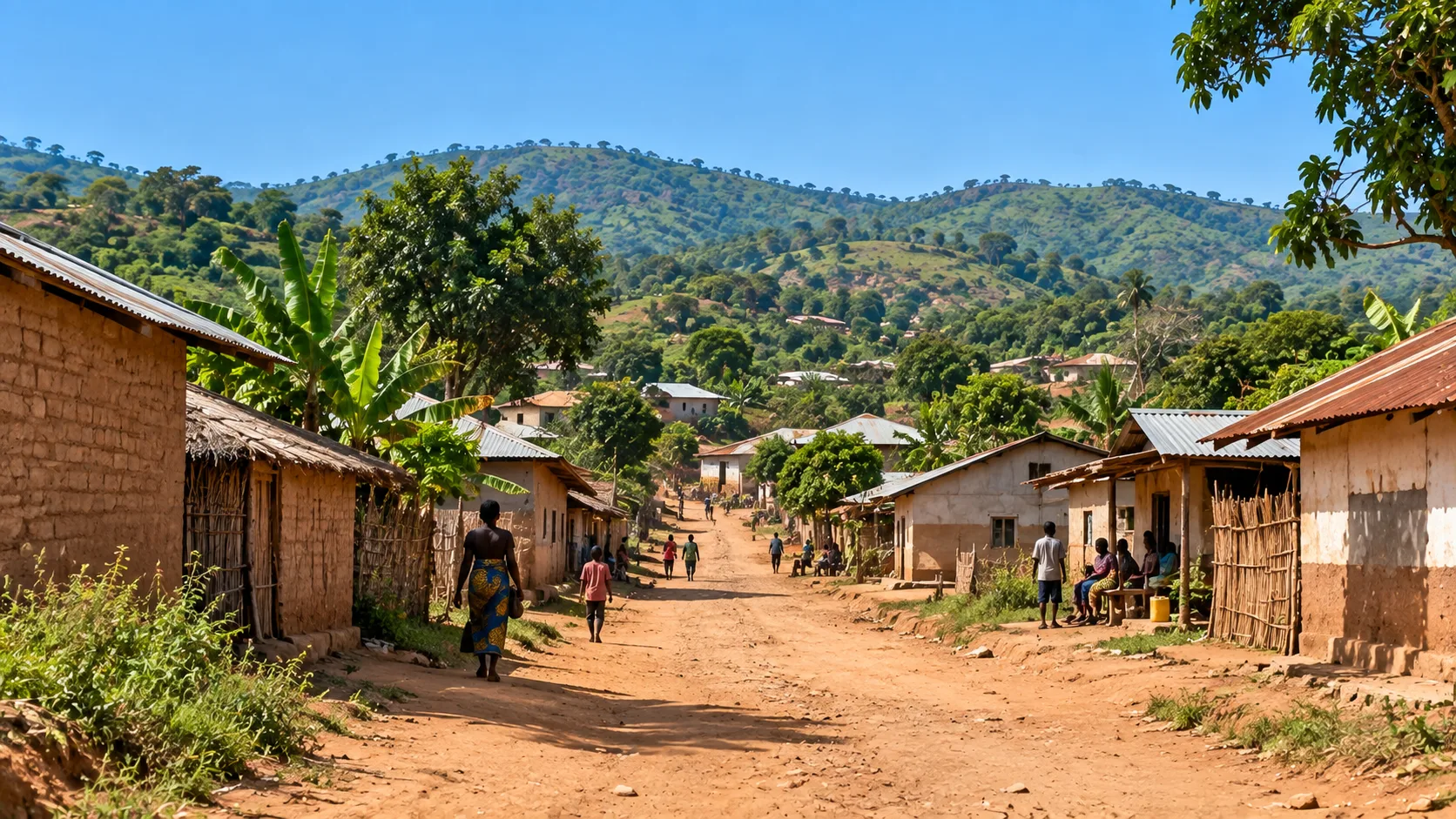 Poste de Mutakuya sur l’axe de Katibili où des habitants dénoncent des tracasseries présumées envers les piétons