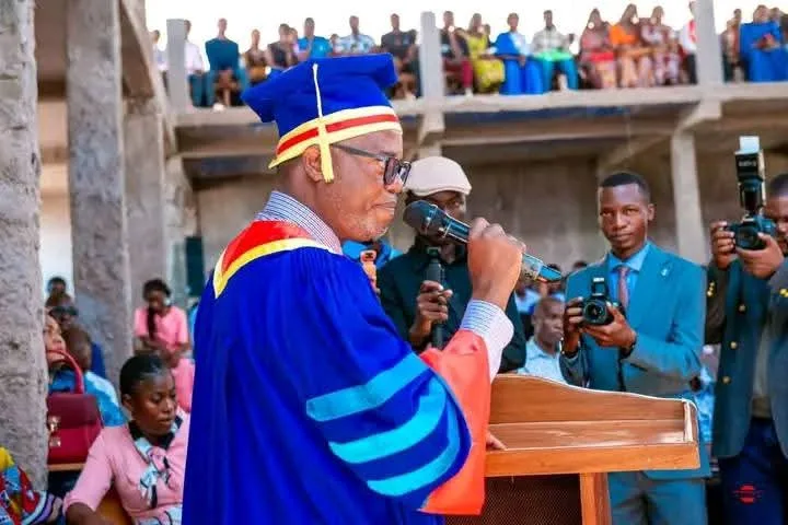 Étudiants réunis à l’Université de Kalemie lors de la cérémonie de lancement de l’année académique 2026-2027