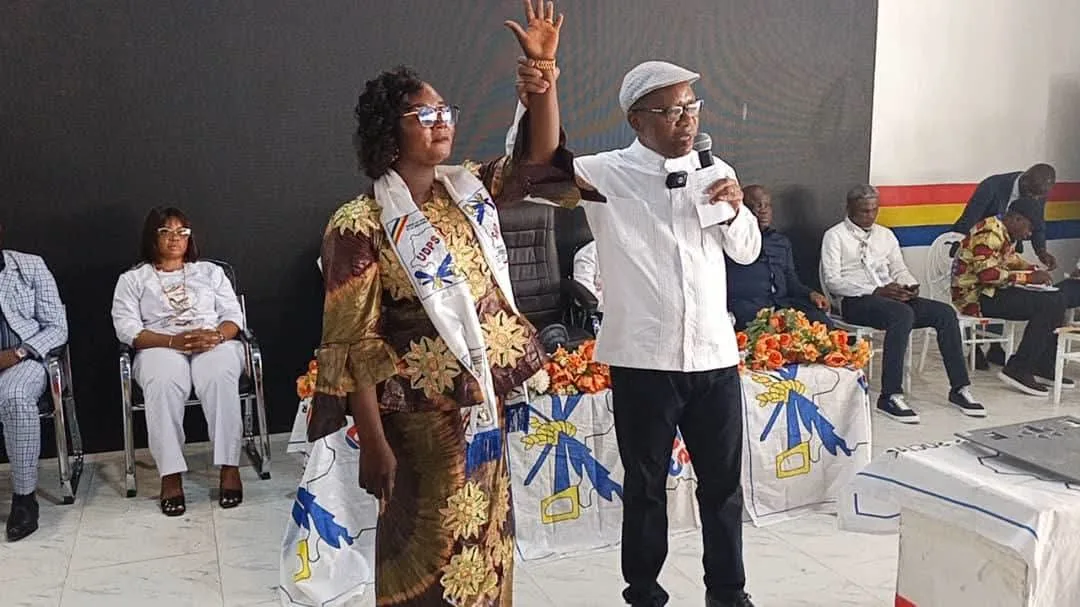 Réorganisation de la Fédération de l’UDPS à Kisangani, désormais dirigée par Antoinette Mujinga Ngoy.